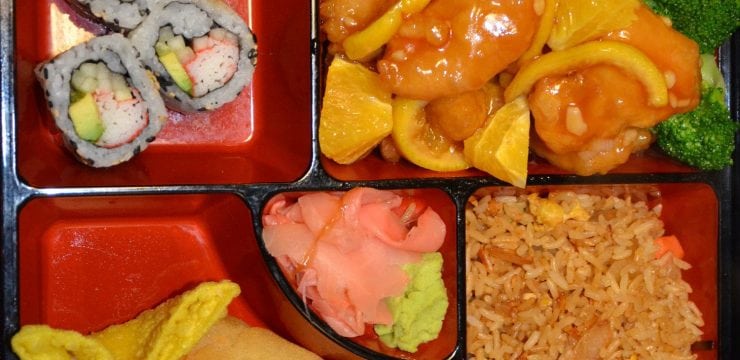Orange Chicken or Shrimp