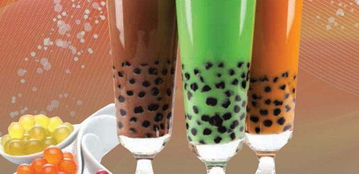 Bubble Tea with Tapioca Baba (Cold or Hot)