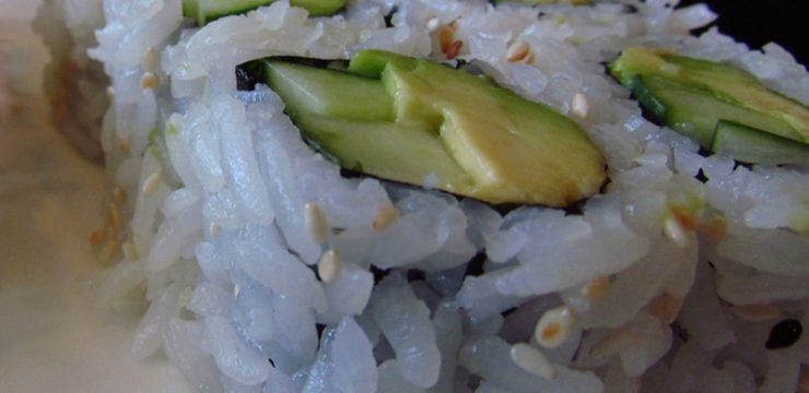 Cucumber Avocado Roll