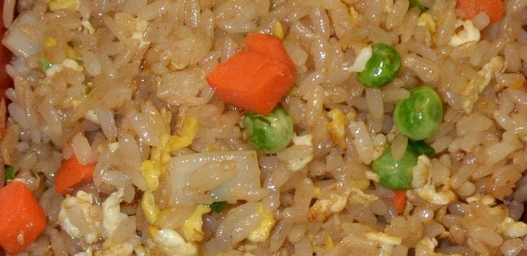 Hibachi Fried Rice Vegetable