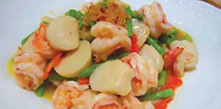 Seafood with XO Sauce