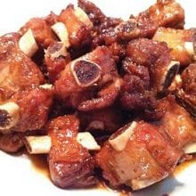 pork rib with garlic