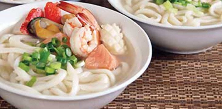 Seafood Udon Soup